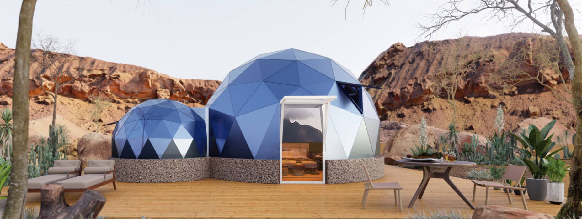 林芝县球形智能光伏玻璃星空房